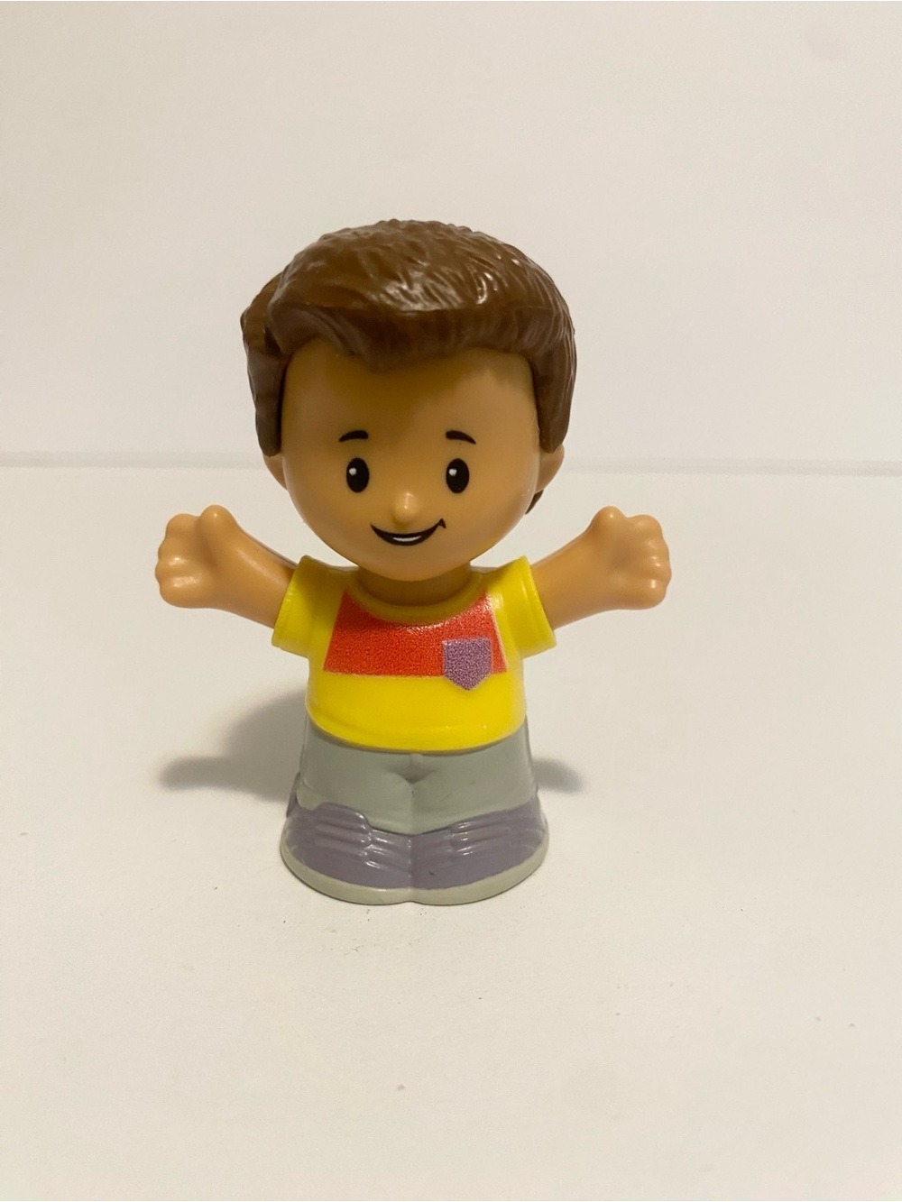 Little People Boy Kid Person Yellow Shirt School Playset Play Yard 4/$20 🛑